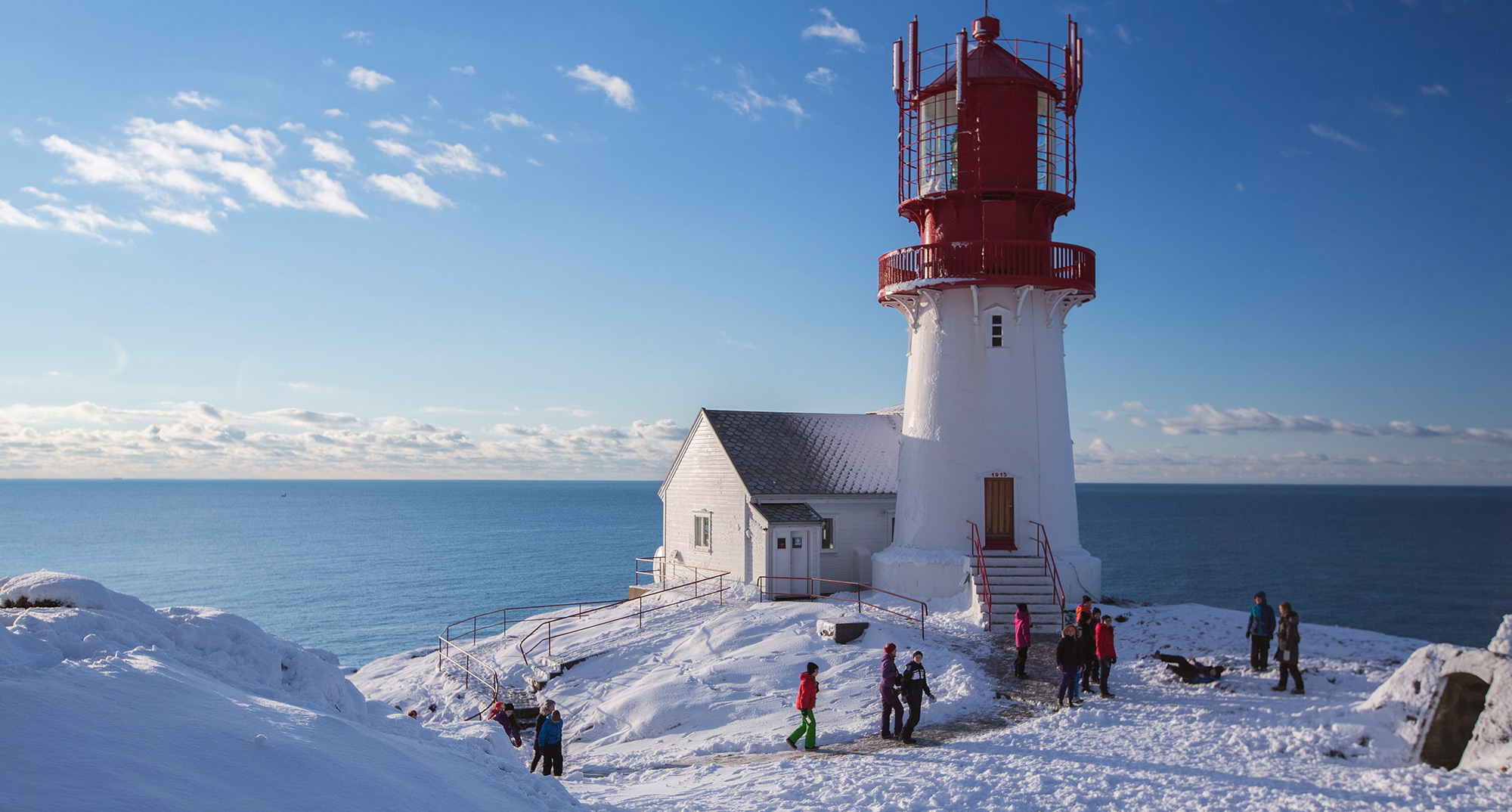 Lindesnes Fyr - vinter