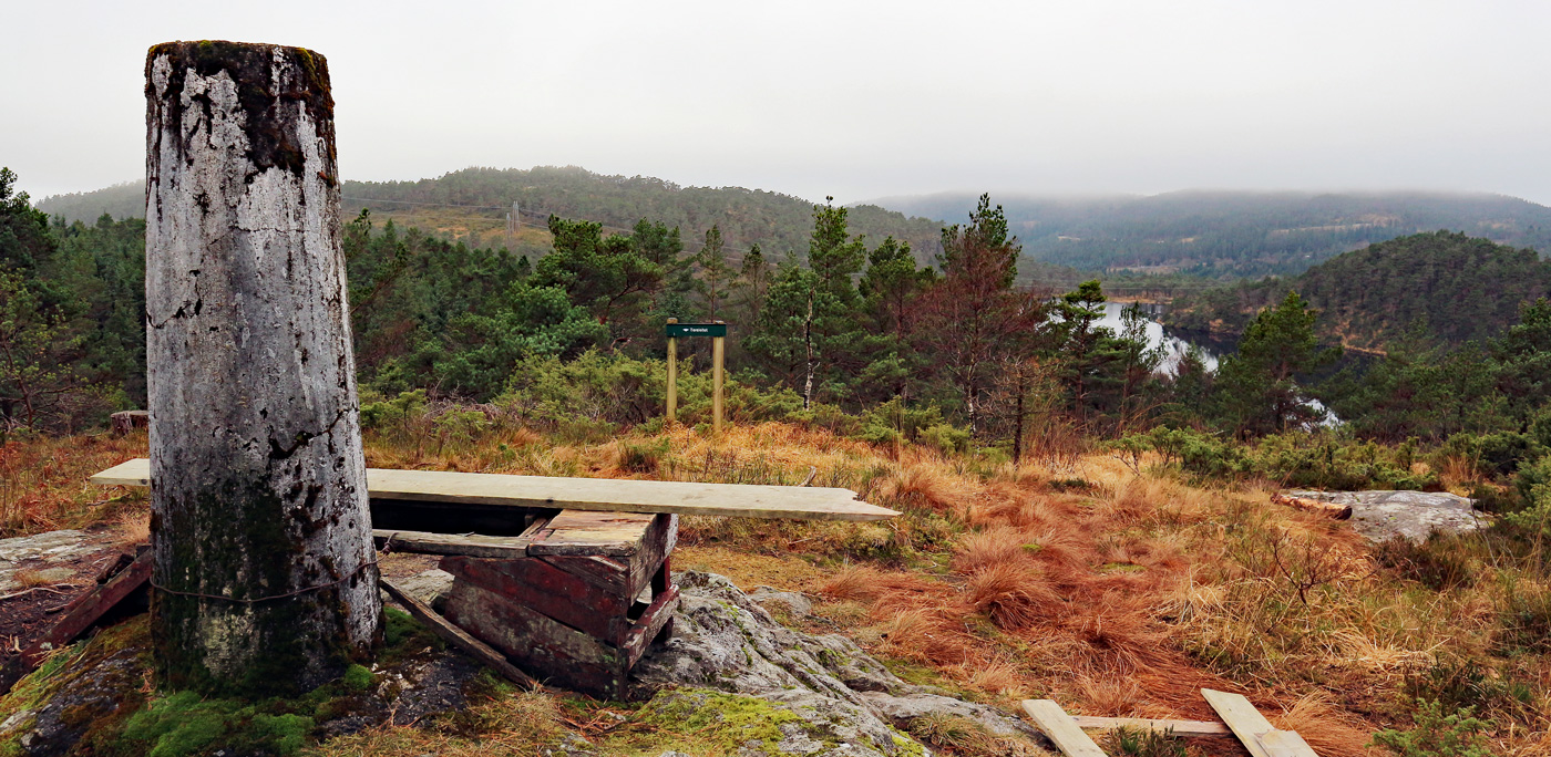 Tereleitet (245 moh) fra Kismul