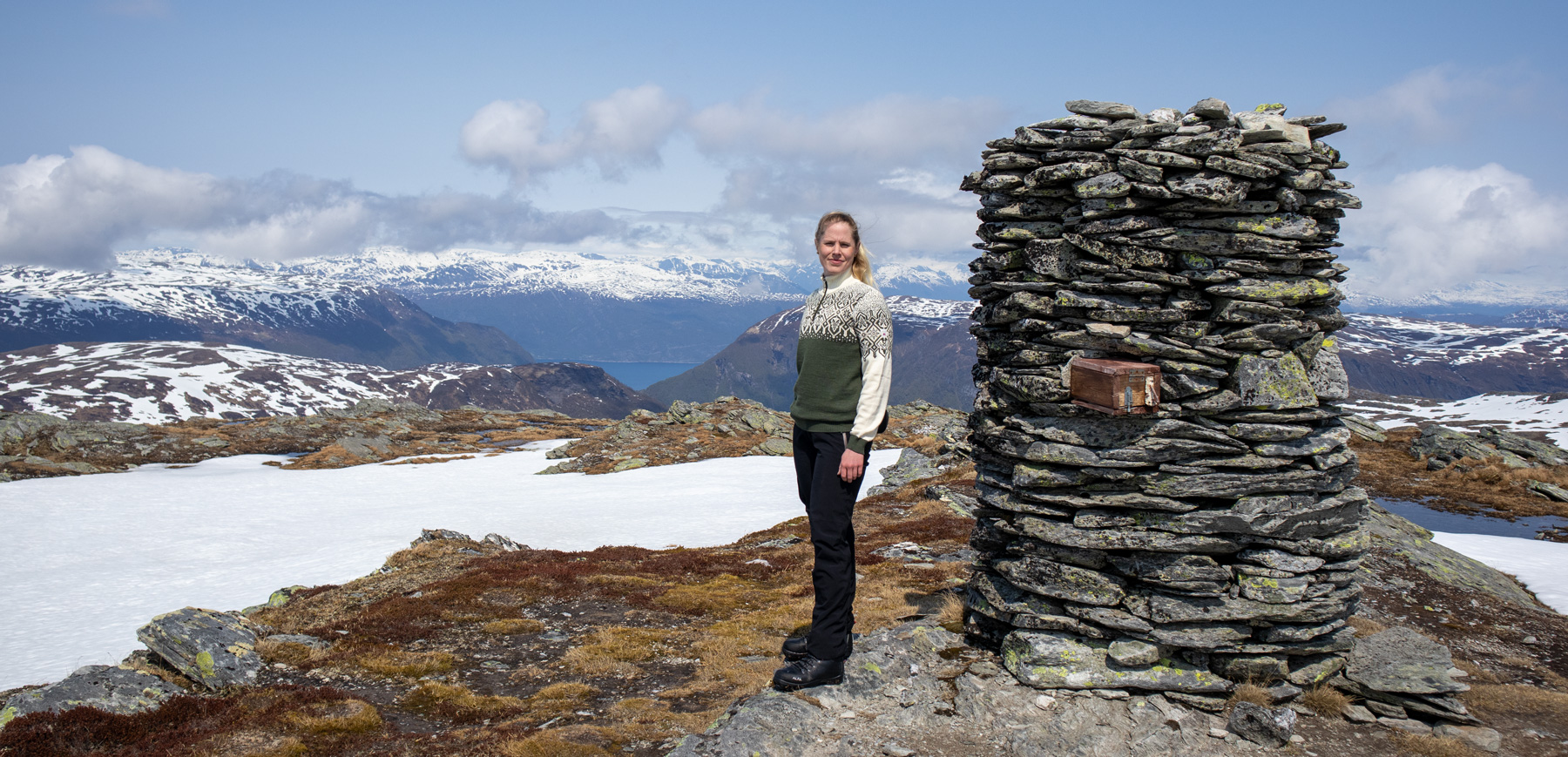Fjellskitur til Skjelinganosi (1311 moh) - Vikafjellet