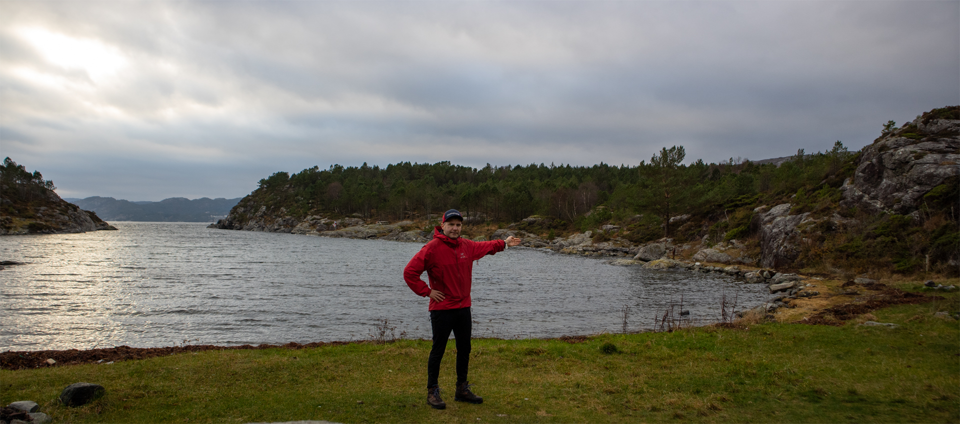 Vandretur over hele Tyssøy, ytterst på Bjorøy