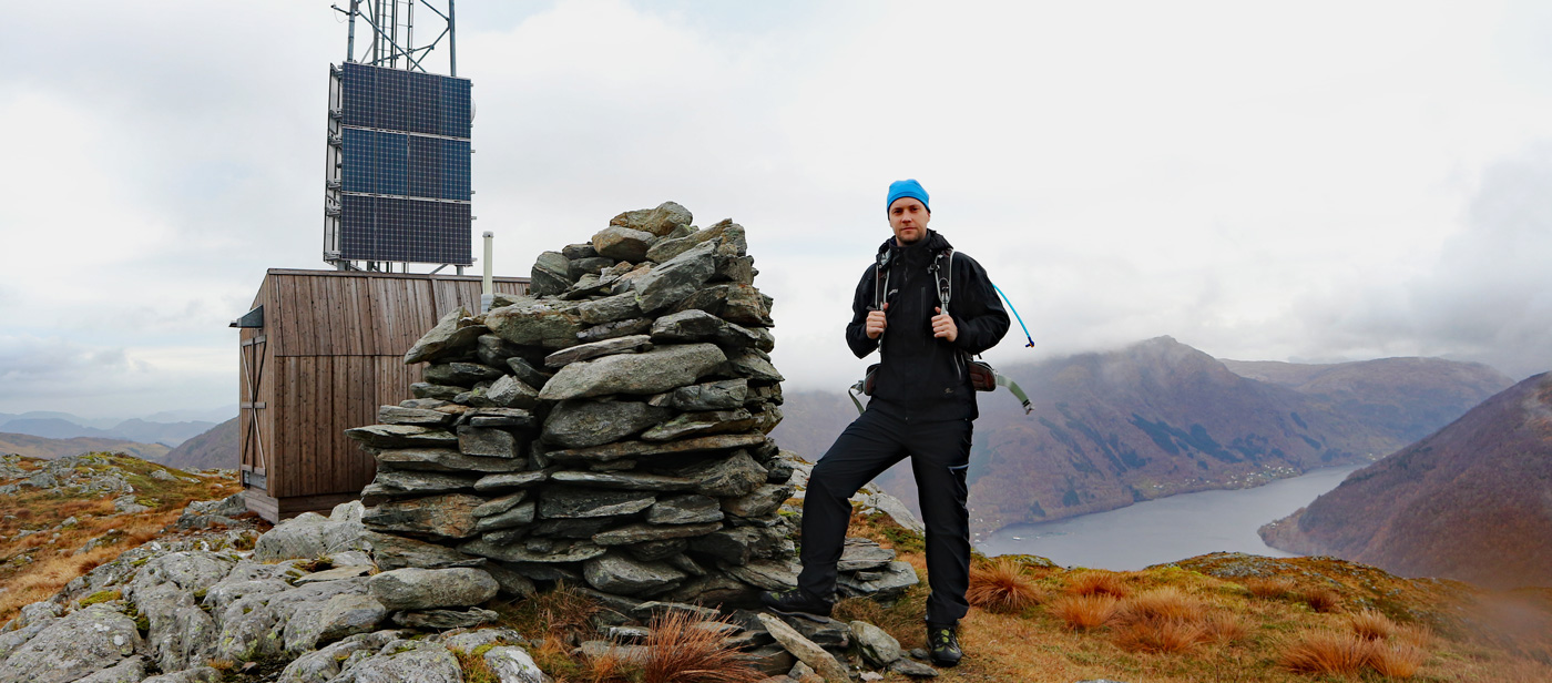 Trengereidhotten (577 moh) fra Gullbotn