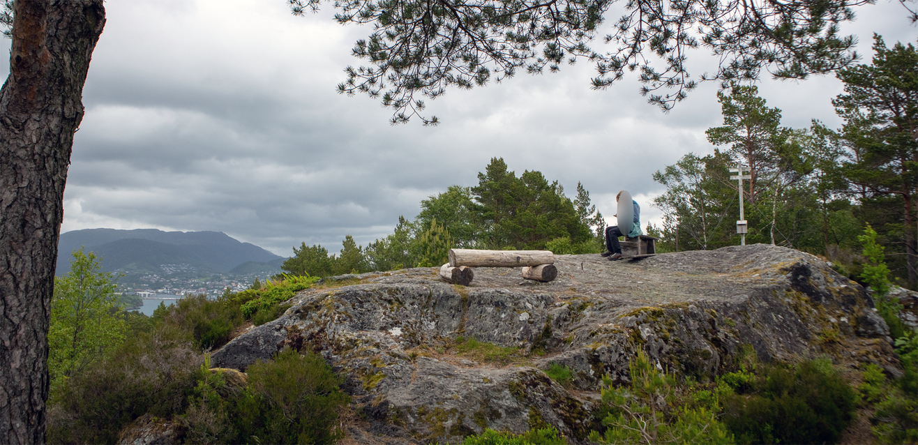 Kort tur til Katlaberget (102 moh) i Os