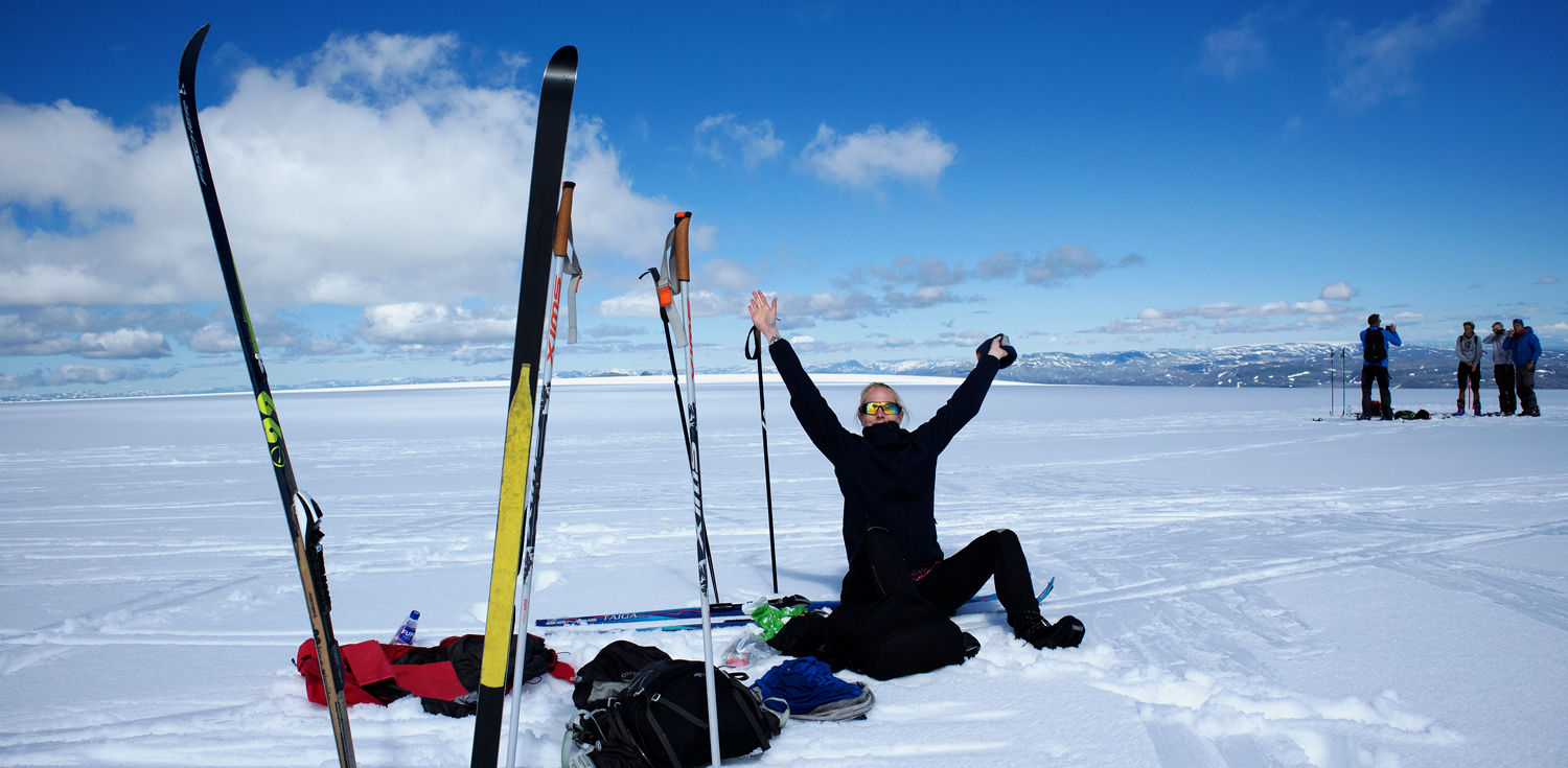 Skitur Folgefonna Nord toppunkt (1635 moh)