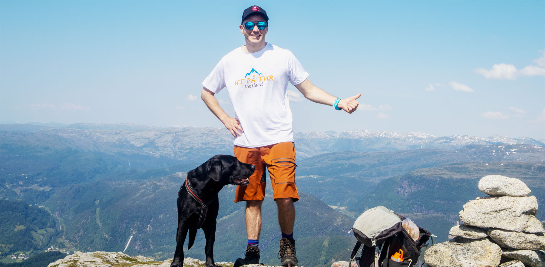 Fjelltur til Tindafjellet (907 moh) i Samnanger