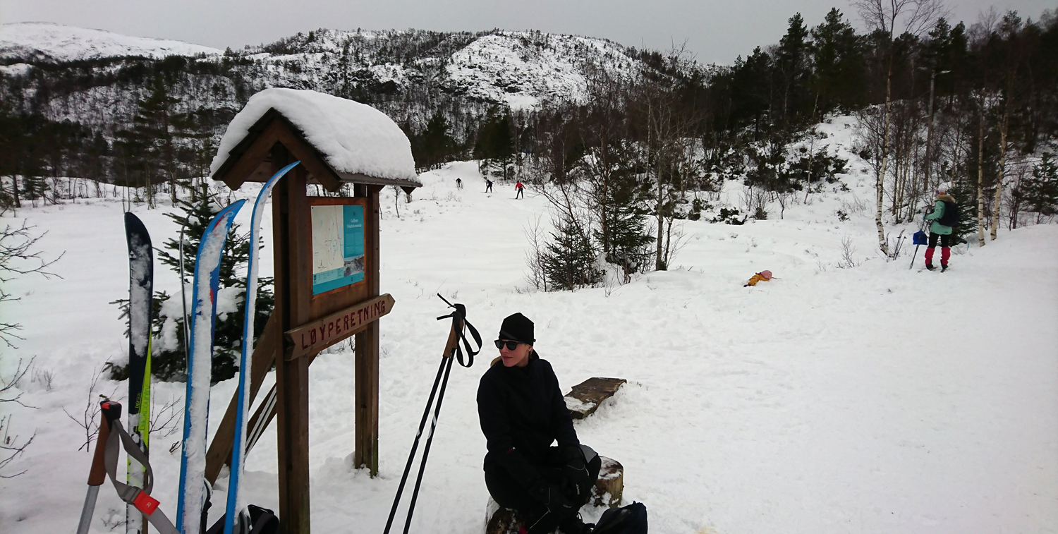 Skitur Gullbotn Lysløype