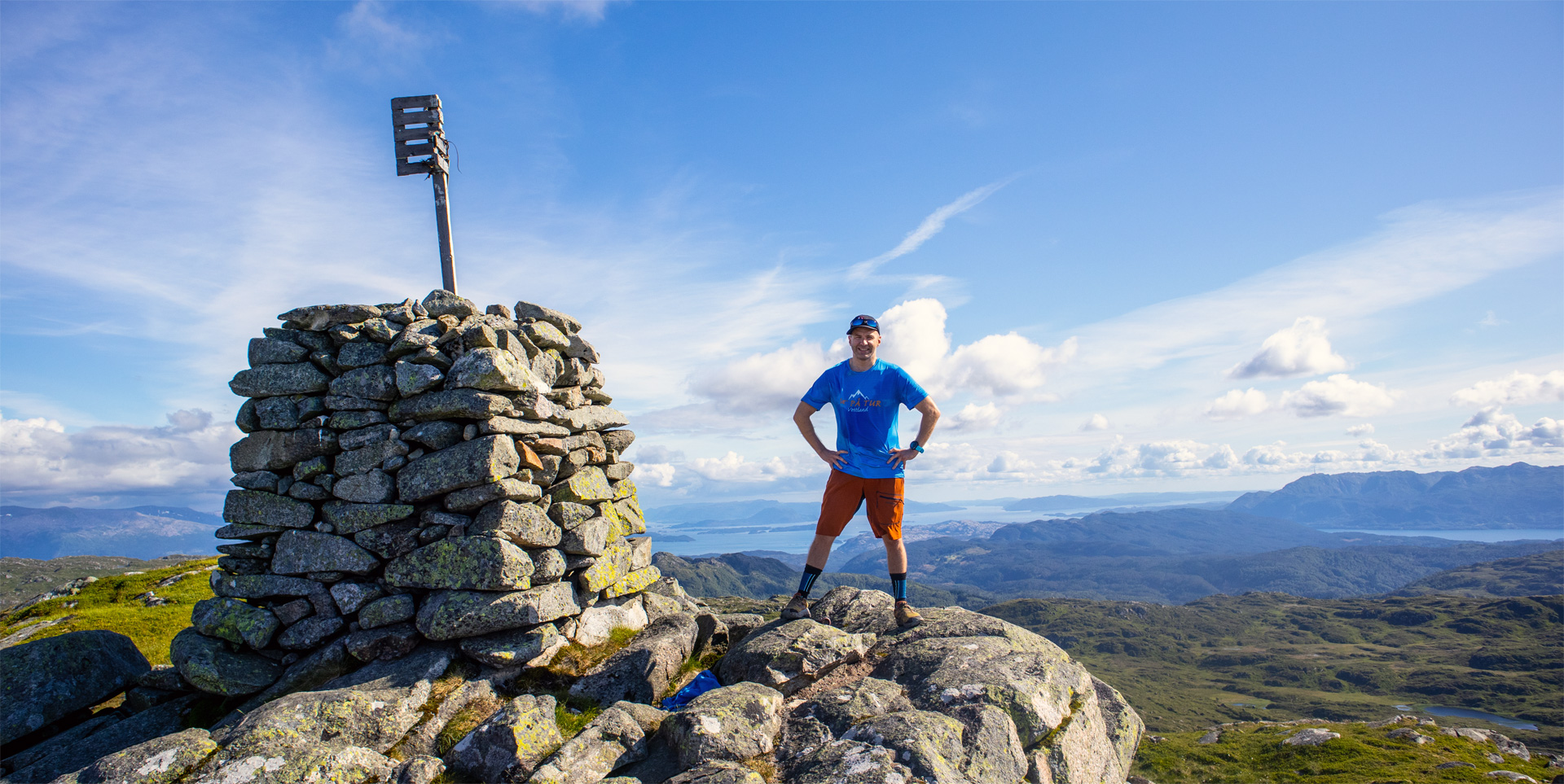 Tysnessåta (752 moh) fra Haaheim Gaard
