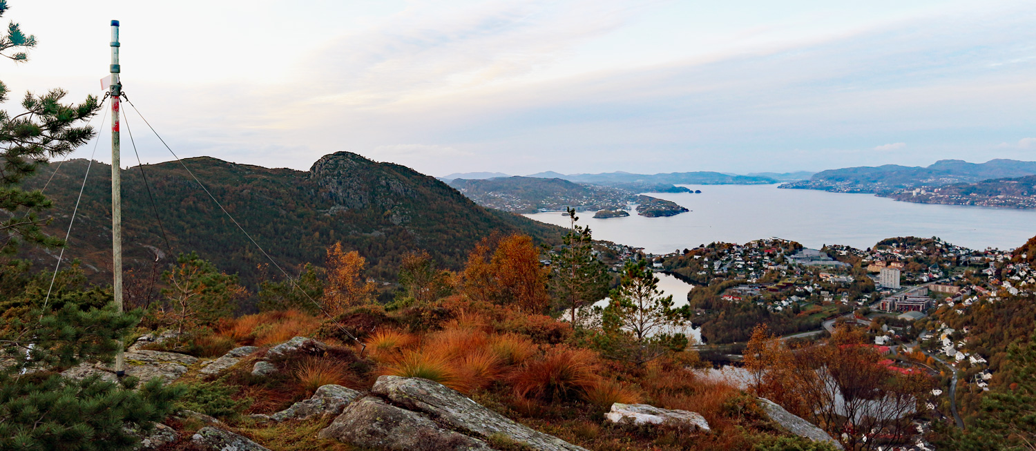 Lyngbønipa (273 moh) fra Tennebekktjernet
