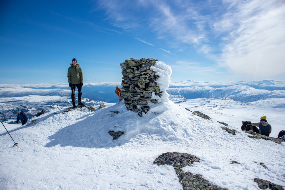 Topptur til Blåfjellet i Hodlekve