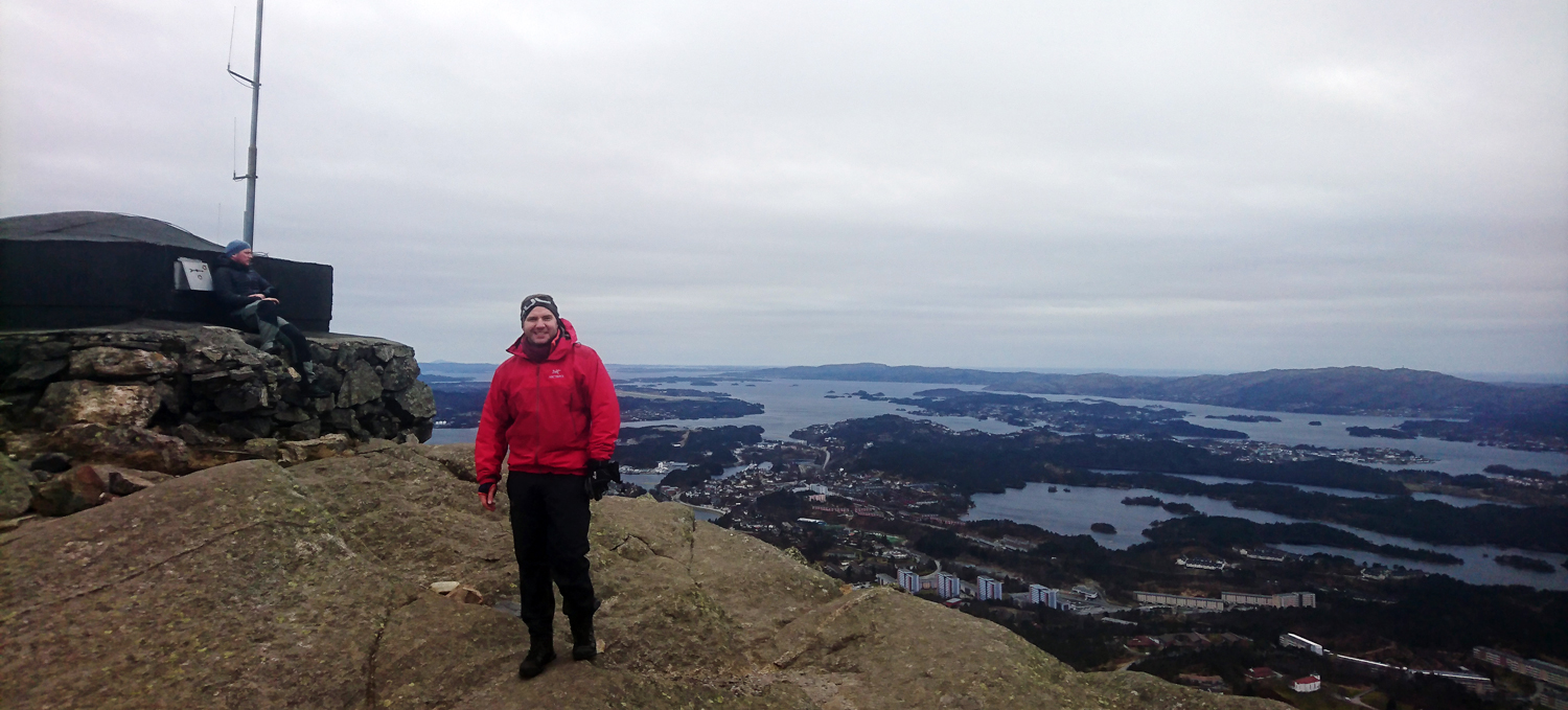 Lyderhorn (396 moh) fra Banuren