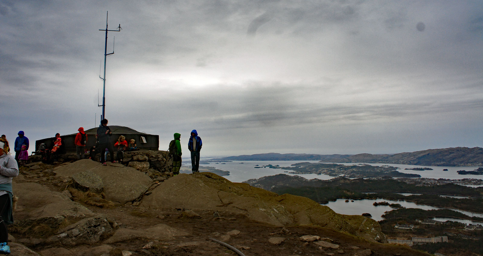 Lyderhorn (396 moh) fra Gravdal