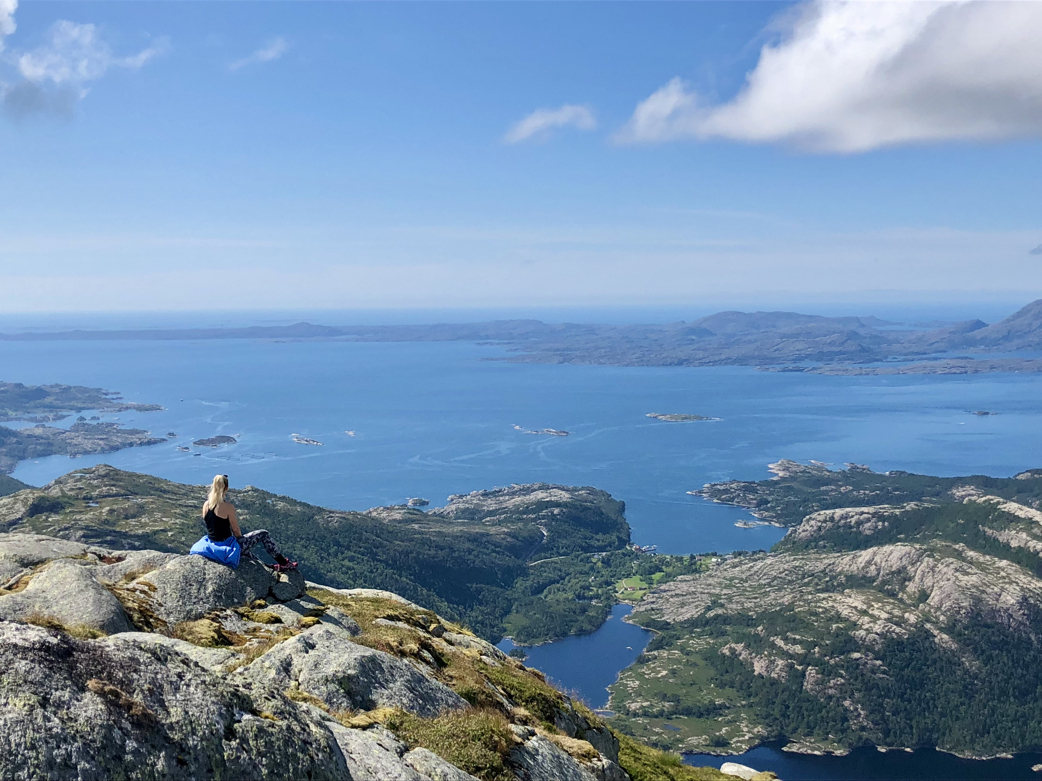 Fjelltur til Kvitebergnova (656moh) fra Midttun