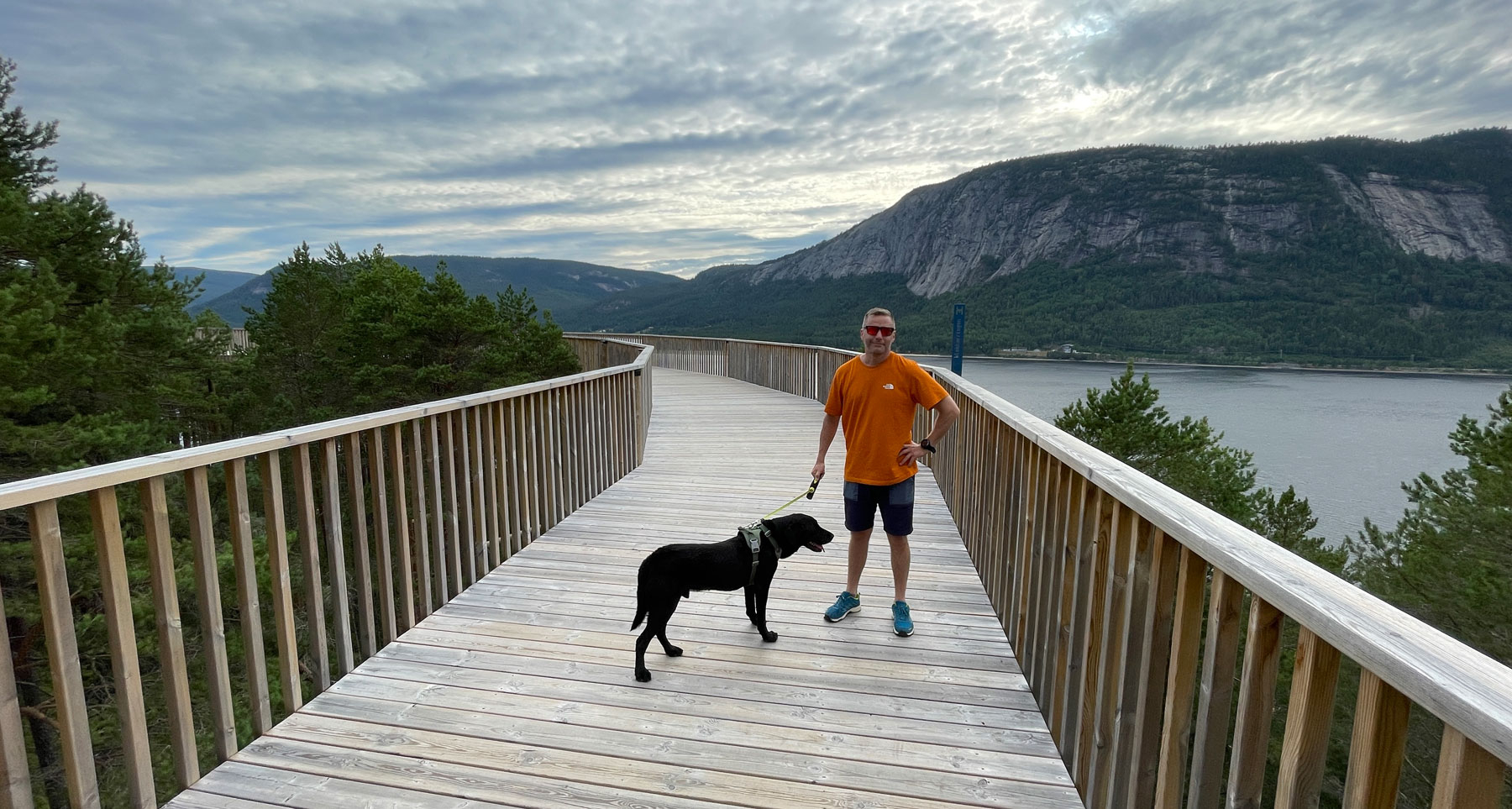 Tretoppstien i Fyresdal