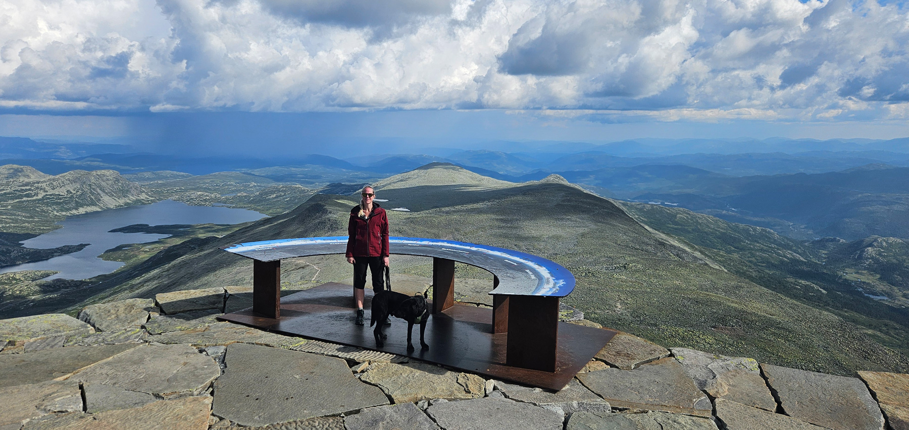 Fjelltur til Gaustatoppen (1883moh)