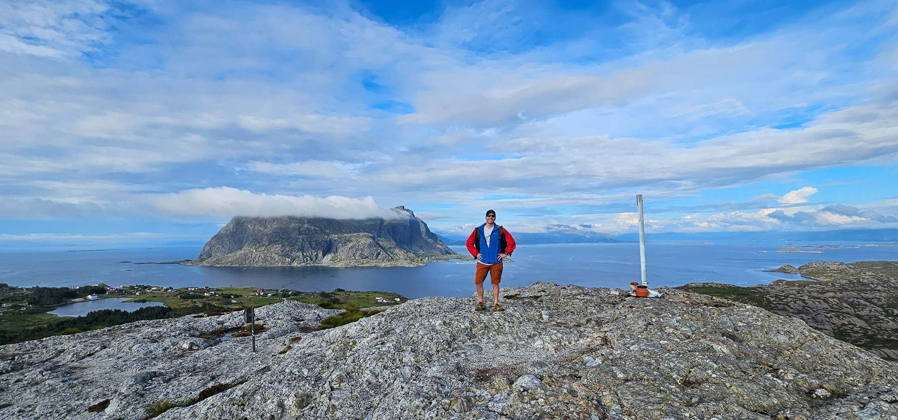 Tur til Høgkletten (163moh) - Høyeste punkt på Værlandet