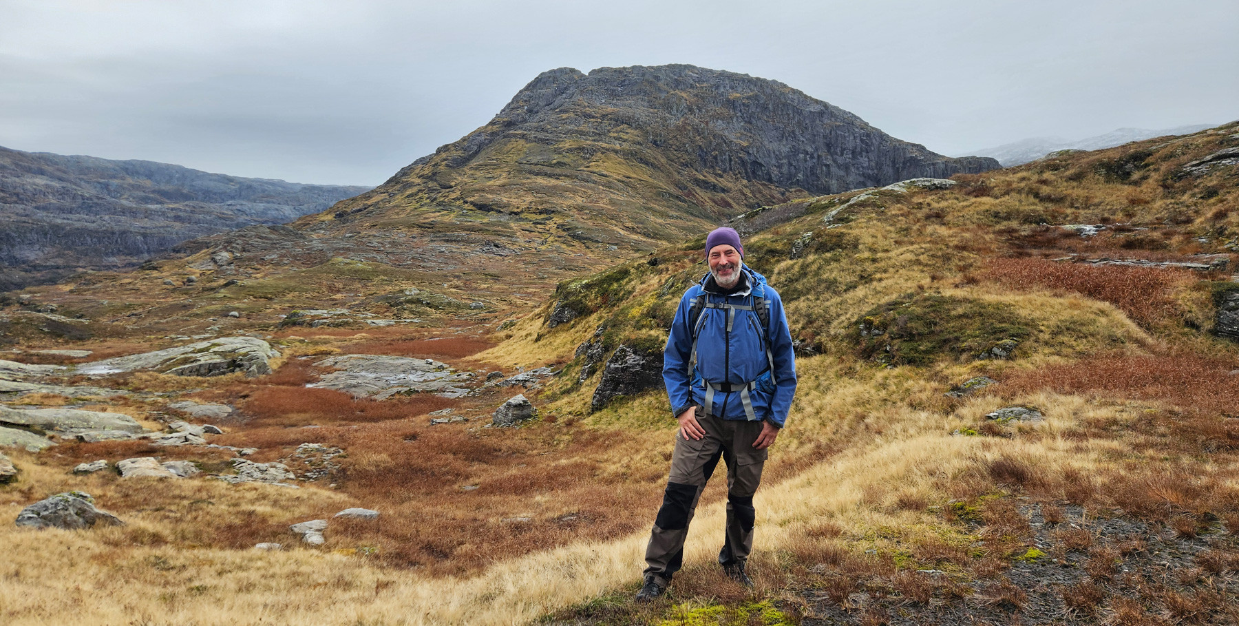 Fjelltur til Storagrønova (1016moh) på Kvamskogen