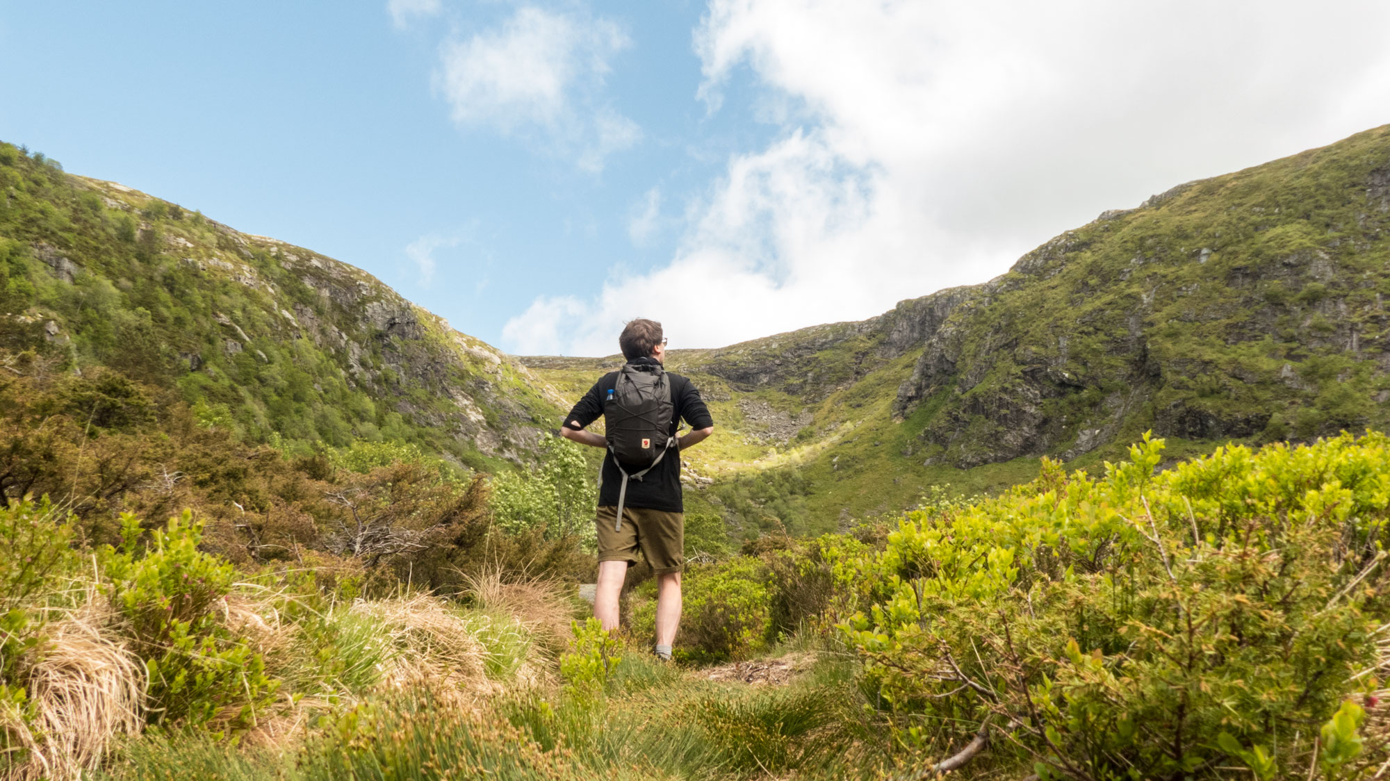 Vandretur gjennom Hardbakkadalen