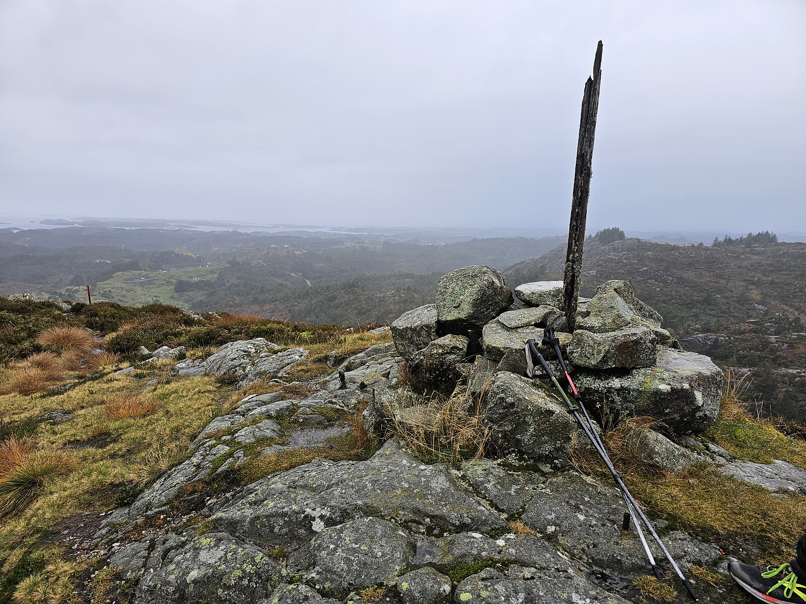 Fjelltur til Vardafjell (164 moh) fra Svortland