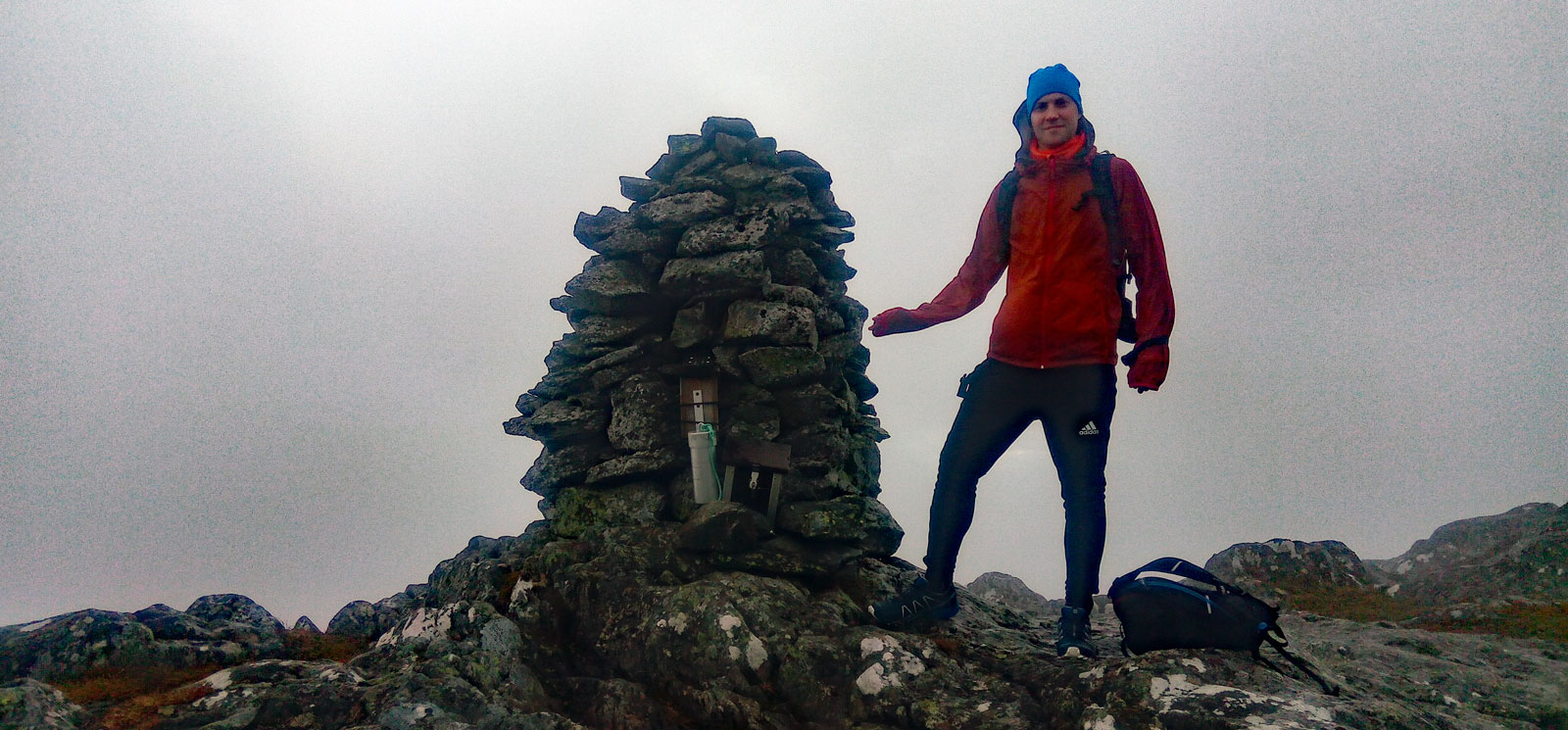 Våganipen (819 moh) i Fusa