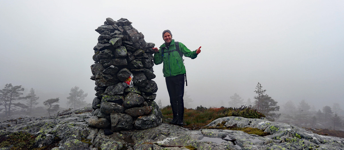 Strandafjellet (383 moh) i Os