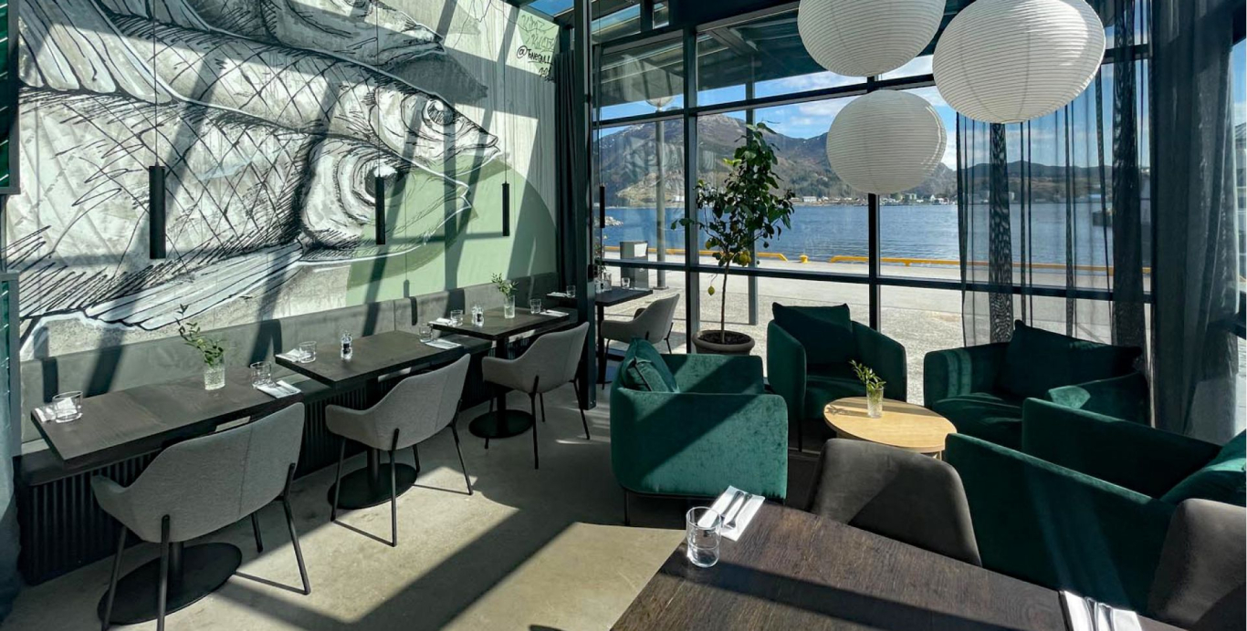 Havfruen Måløy - Sjømatrestaurant på Torget